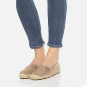 MICHAEL KORS HASTINGS METALLIC LINEN SLIP ON SIZE 9M